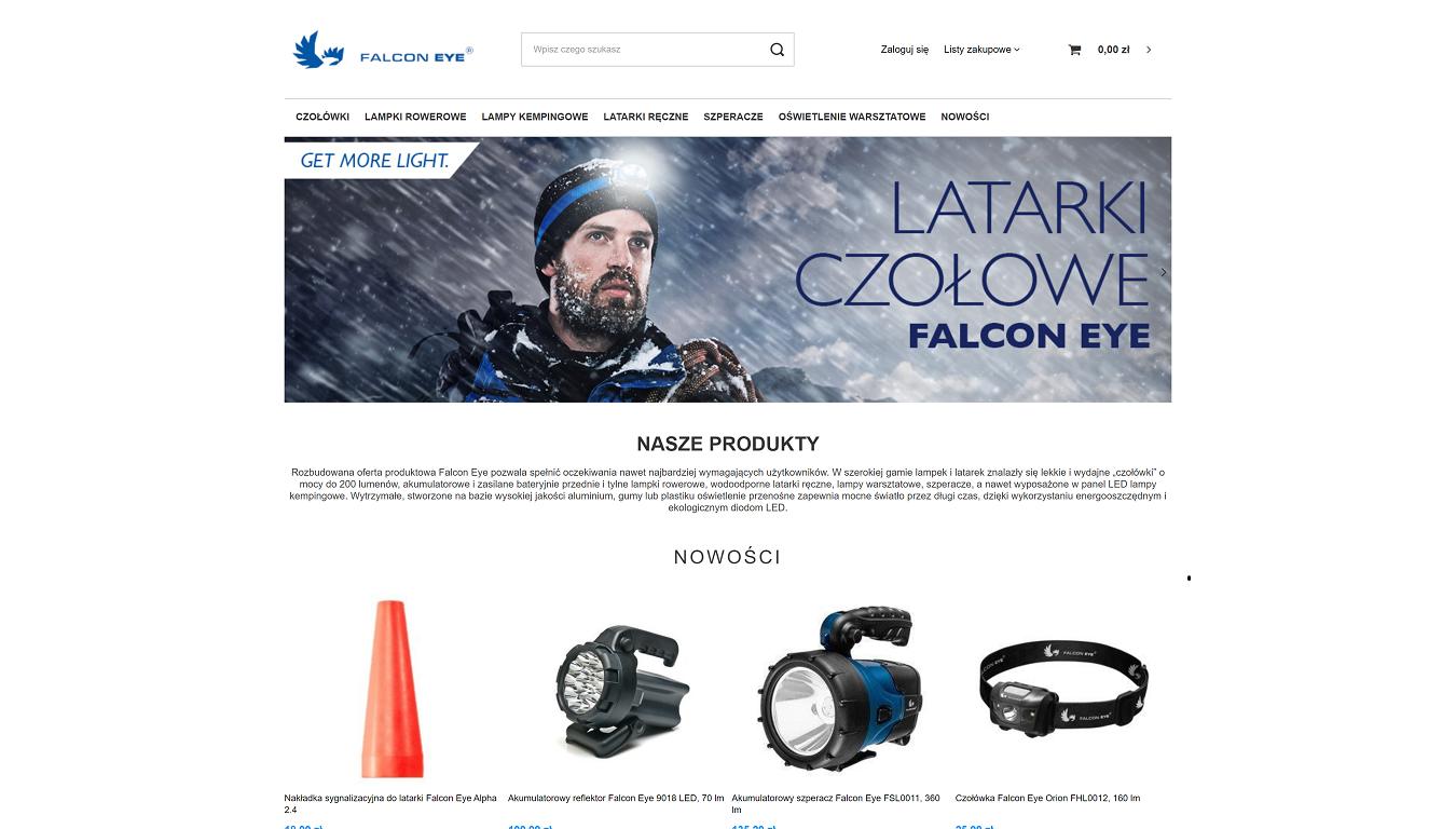 Strona główna Falconeye.pl