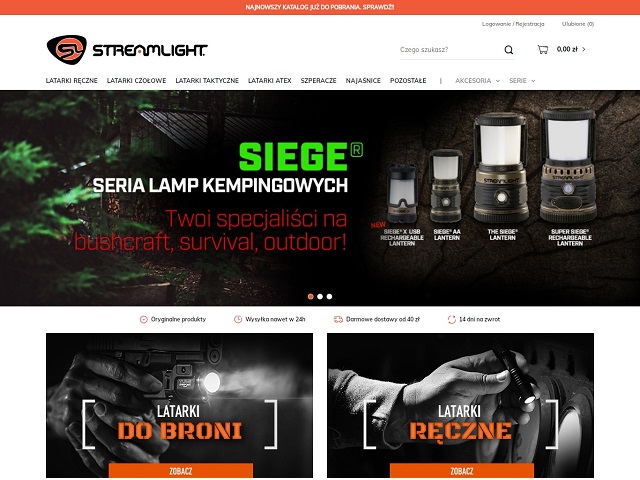 Sklep internetowy Streamlight.pl